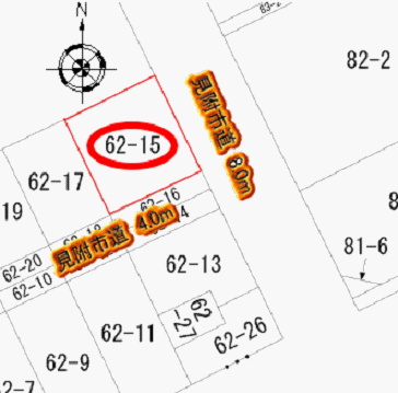 見附市本町4丁目売り土地